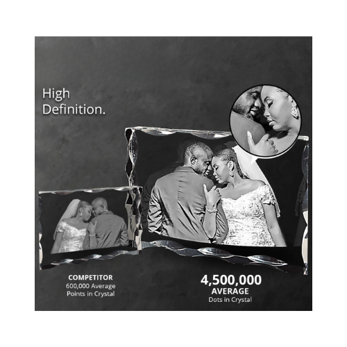 3D Notched Crystal Wide Landscape