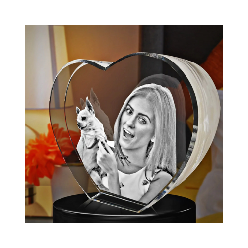 3D Crystal Heart
